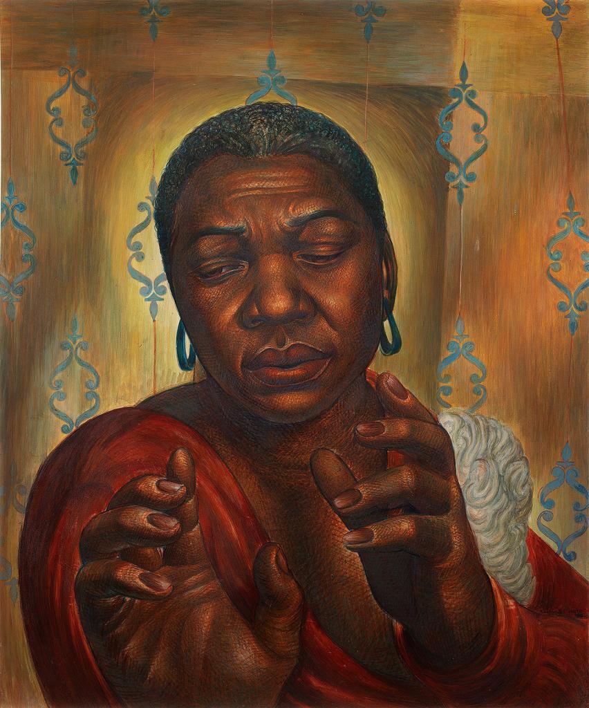 © “Bessie Smith,” 1950. Credit Private collection. © The Charles White Archives. Photo/ © Museum Associates/LACMA