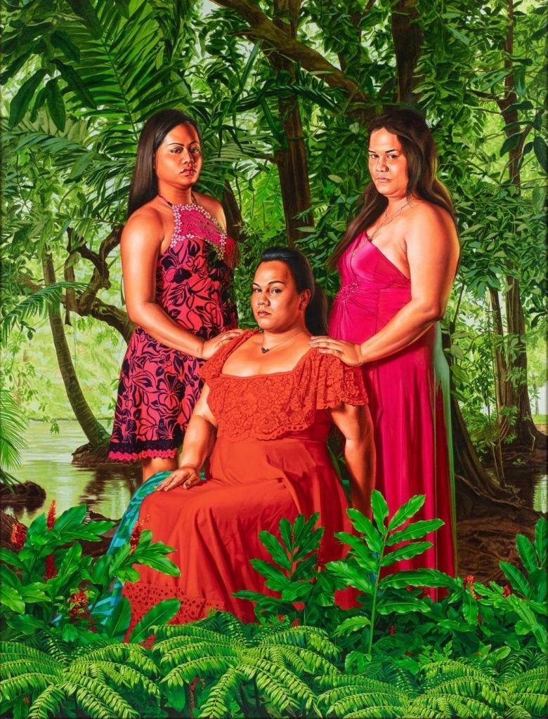 Kehinde Wiley - The Call, 2019 HUILE SUR LIN, 271,5 X 210 CM, 106 7/8 X 82 5/8 IN, © Courtesy of the artist & Galerie Templon