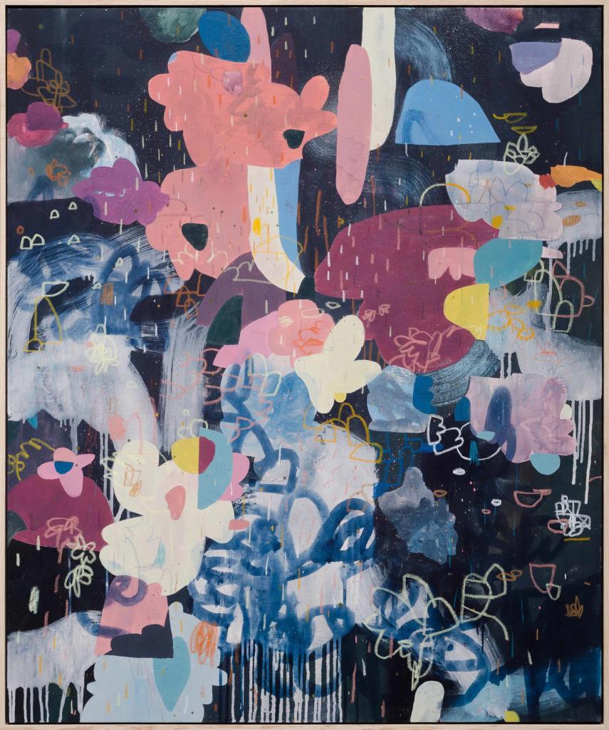 PAUL SENYOL. Margymnal, 2018. Mixed media on canvas. 1225 x 1025mm. Framed Courtesy of David Krut Projects