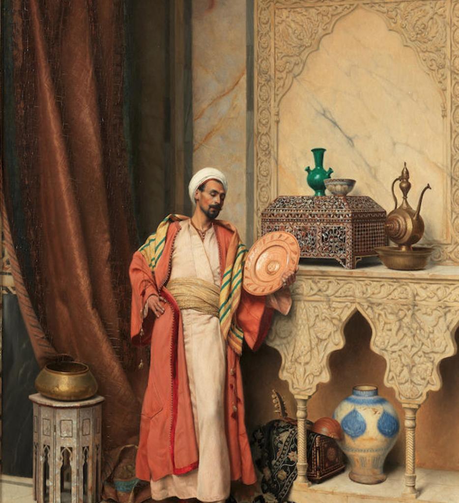 Ludwig Deutsch (Austrian, 1855-1935) The Connoisseur £ 150,000 - 250,000 € 170,000 - 280,000 © Bonhams 19th Century European, Victorian & British Impressionist Art 26 Sep 2019, 14:00 BST London, New Bond Street