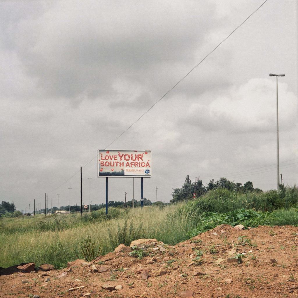 Love your South Africa, 2009 election campaign, Kgabalatsane, former Bophuthatswana (2010) © Thabiso Sekgala & Goodman Gallery
