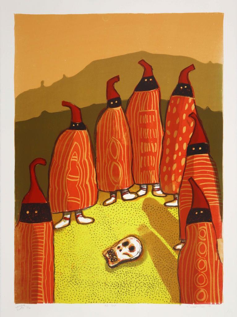 Oeuvre de l'artiste Colbert Mashile, At last. © Avec l'aimable autorisation de l'artiste et Latitudes.