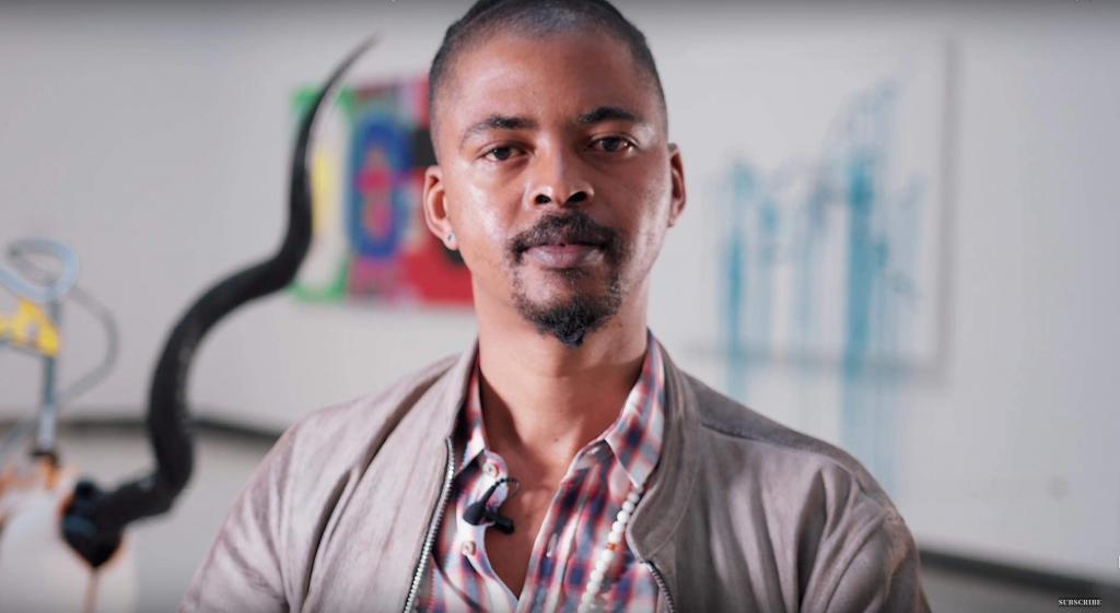 Nicholas Hlobo portrait