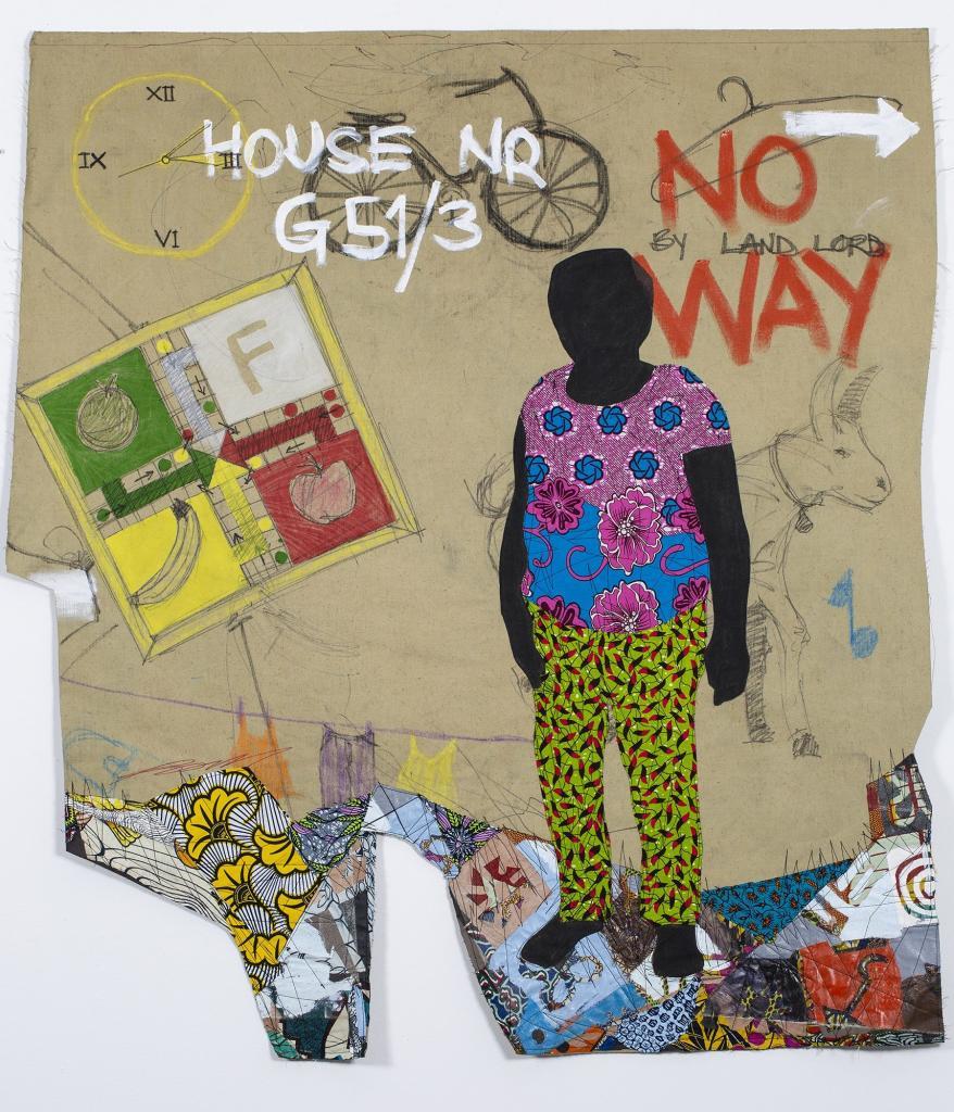 Oeuvre de l'artiste Raphael Adjetey, Mayne Maami awo, 2019. © Avec l'aimable autorisation de l'artiste et Latitudes