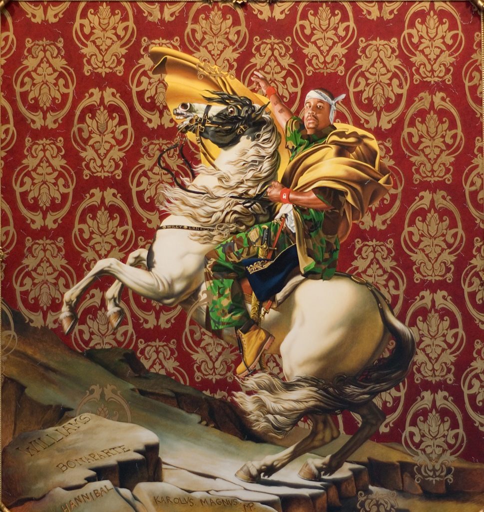 Jacques-Louis David Meets Kehinde Wiley