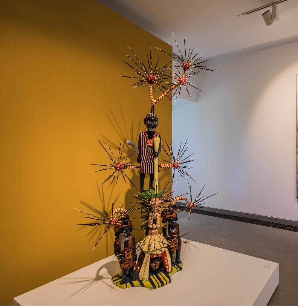 View of the exhibition esoteric Writings, at the MACAAL, October 2018 © Saad Alami