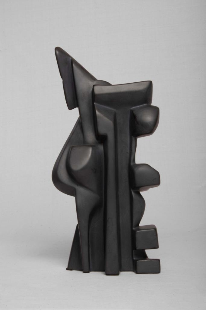 Robin Okeyo Mbera b.1982 Kenya A Dancing Moment (from the Afro-Cubism Journey #1 series) 2015 silicate signed and dated 41 x 20 x 10 cm ZAR 50 000 – 80 000 USD 3 500 – 5 600 EURO 3 150 – 5 040