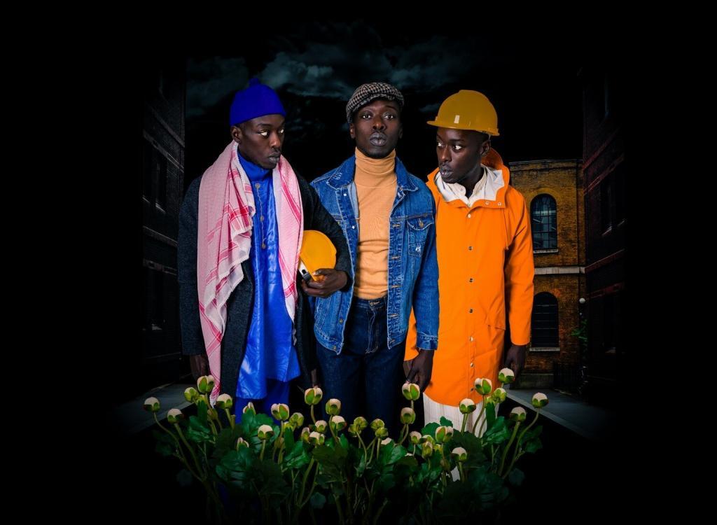 Omar Victor Diop, La Sonacotra, 1974, 2017 - Liberty Inkjet print on Hahnamühle paper. Astrup Fearnley Museet. © Magnin-A gallery