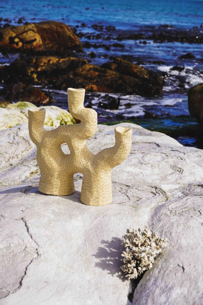 Functional ceramics - Candelabras series by South African designer Jan Ernst de Wet. © Jan Ernst