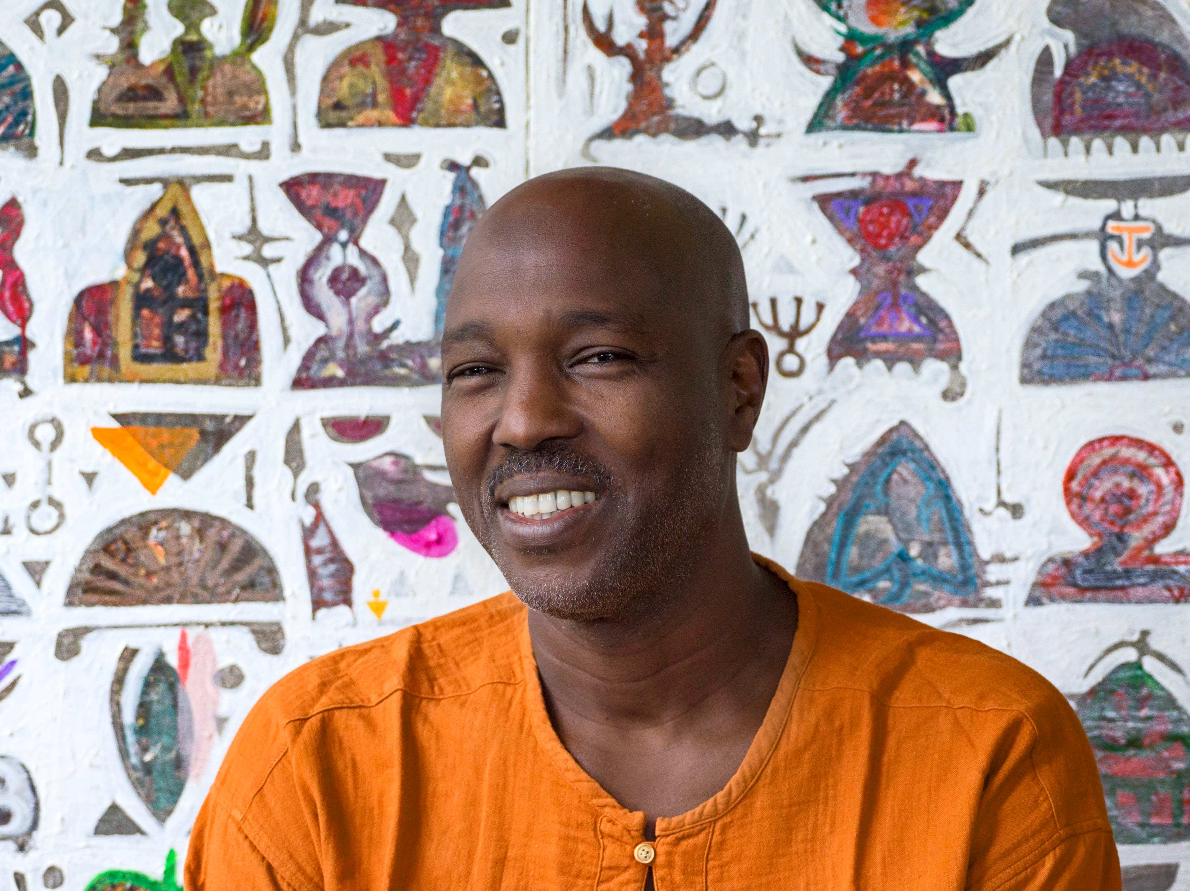 Hussein Salim says the journey of an artist is to find his place in the world. Salim’s place is in South Africa. Picture by Clint Strydom