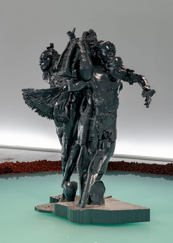 Miles Greenberg large scale sculptures