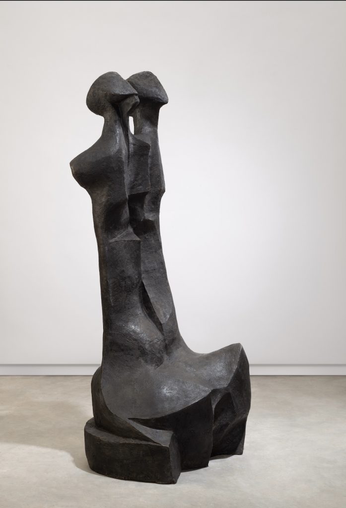 SPEELMAN MAHLANGU, TWINS, BRONZE ED OF 3, 179 X 87 X 53 cm